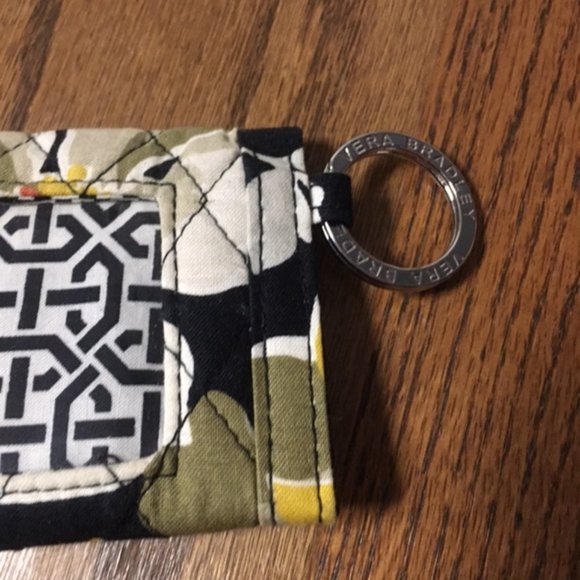 Vera Bradley Key Chain/ID Holder/and Card--Change Lock Wallet - Picture 7 of 10